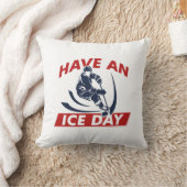 氷の日を過ごす クッション (ブランケット)