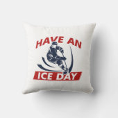 氷の日を過ごす クッション (裏面)