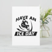 氷の日を過ごす サンキューカード (スタンド正面)