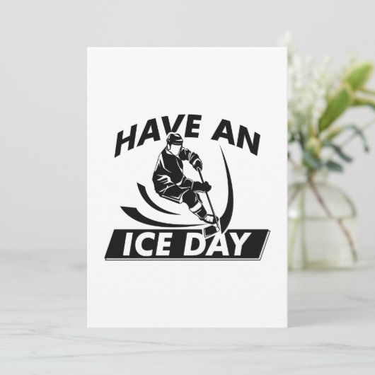 氷の日を過ごす サンキューカード (スタンド正面)