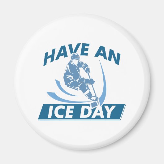 氷の日を過ごす マグネット (正面)