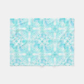 氷の木 フリースブランケット (正面(横))