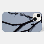 氷の枝冬の自然写真 Case-Mate iPhoneケース (裏面 (横))