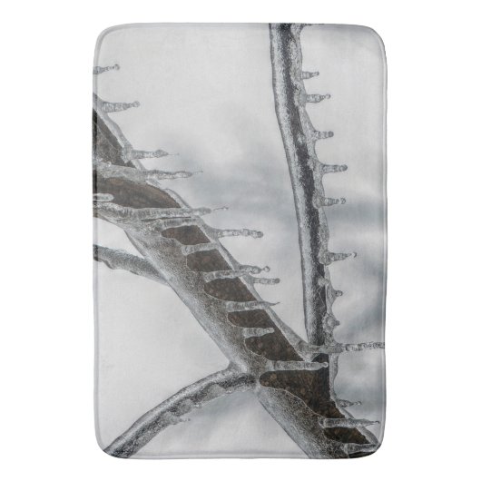 氷の枝 バスマット (正面縦)