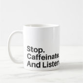 氷の氷のベビーのコーヒー・マグ コーヒーマグカップ (左)