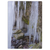 氷の洞窟トンネル クリップボード (裏面)