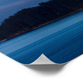 氷の海峡ポイント、Hoonah、アラスカのポスター ポスター (角)