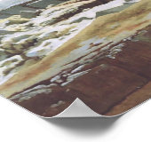 氷の海（フリードリッヒ1824） ポスター (角)