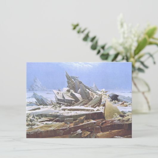 氷の海(Caspar David Friedrich著) カード (スタンド正面)