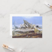 氷の海（Caspar David Friedrich著） カード (正面/裏面インサイチュ)