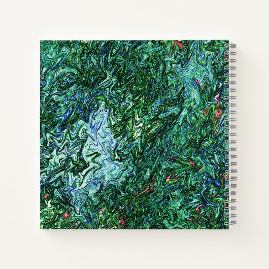 氷の湖….. ノートブック (裏面)