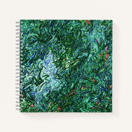 氷の湖….. ノートブック (正面)