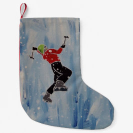 氷の登山のストッキング スモールクリスマスストッキング
