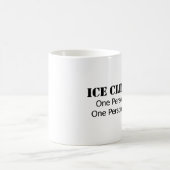 氷の登山 – 冷たい、怖い コーヒーマグカップ (中央)