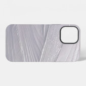 氷の白い雪の冬 iPhoneケース (裏面横)