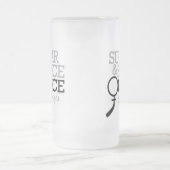 氷の砂糖そしてスパイス フロストグラスビールジョッキ (中央)