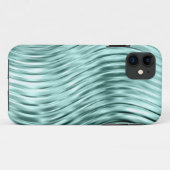 氷の緑はガラスプリントのiPhone 5の穹窖を曲げました Case-Mate iPhoneケース (裏面(横))