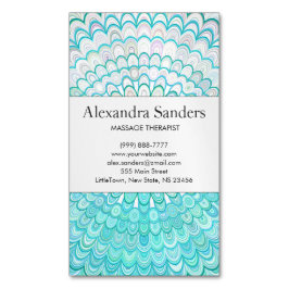 氷の花の曼荼羅 マグネット名刺