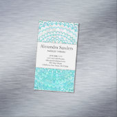 氷の花の曼荼羅 マグネット名刺 (インサイチュ)