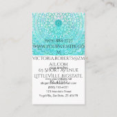 氷の花の曼荼羅 名刺 (裏面)