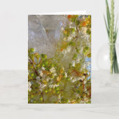 氷の花 カード (正面)