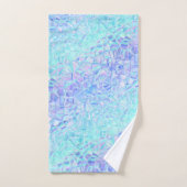 氷の虹彩色： バスタオルセット (ハンドタオル)