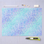 氷の虹彩色： 薄葉紙 (クラフト)