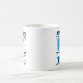 氷の踊りもしあなたが薄い氷の上を歩くしようとしている コーヒーマグカップ (中央)