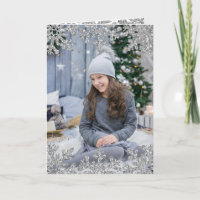 氷の雪の結晶のカスタム写真