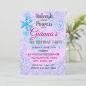 氷の雪の魔法の招待状 招待状 (スタンド正面)