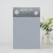 氷の雪片 便箋 (スタンド正面)