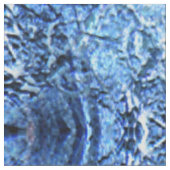 氷の雪… ファブリック (クローズアップ)