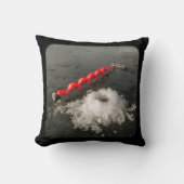 氷の魚釣り クッション (正面)