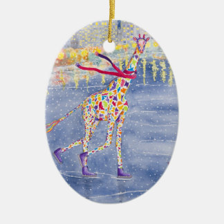 氷の1側のオーナメントのAnnabelle セラミックオーナメント