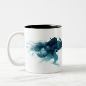 氷のKrampusのマグ ツートーンマグカップ (左)