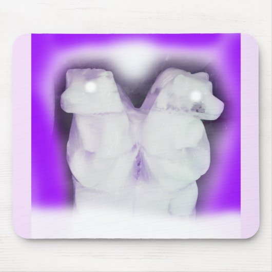 氷は芸術を産む マウスパッド (正面)
