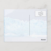 氷をテーマにした ポストカード (裏面)