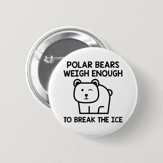 氷を割る 缶バッジ (正面&裏面)