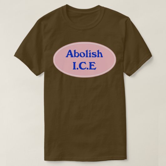 氷を廃止1 Tシャツ (デザイン正面)