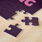 氷を愛する女の子だけのスケートで滑る ジグソーパズル (側面)