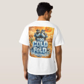 氷を折るには寒すぎる Tシャツ (裏面フル)