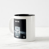 氷を溶かせ。 コーヒーマグ ツートーンマグカップ (正面左)