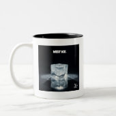 氷を溶かせ。 コーヒーマグ ツートーンマグカップ (左)