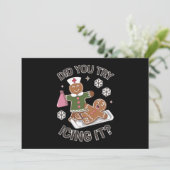 氷を試した？学校の看護師がクリスマスにPICUで シーズンカード (スタンド正面)