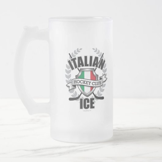 氷イタリアン フロストグラスビールジョッキ (左)