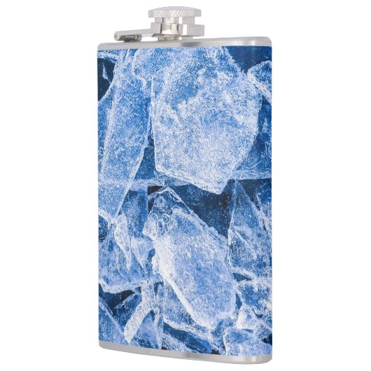 氷カッコいい フラスク (左)