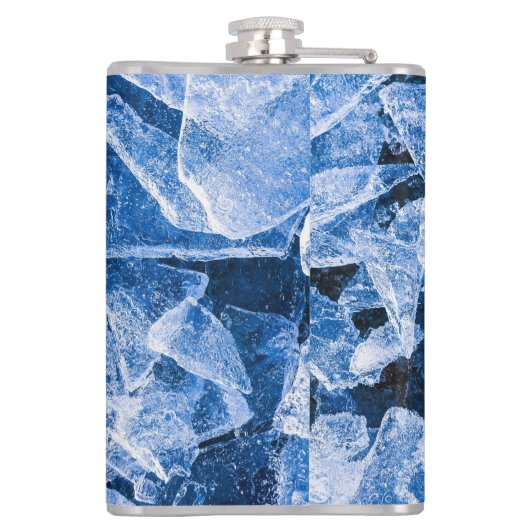 氷カッコいい フラスク (裏面)