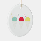 氷カラフル セラミックオーナメント (右)