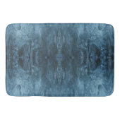 氷サイケデリック模様 バスマット (正面)