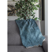 氷サイケデリック模様 フリースブランケット